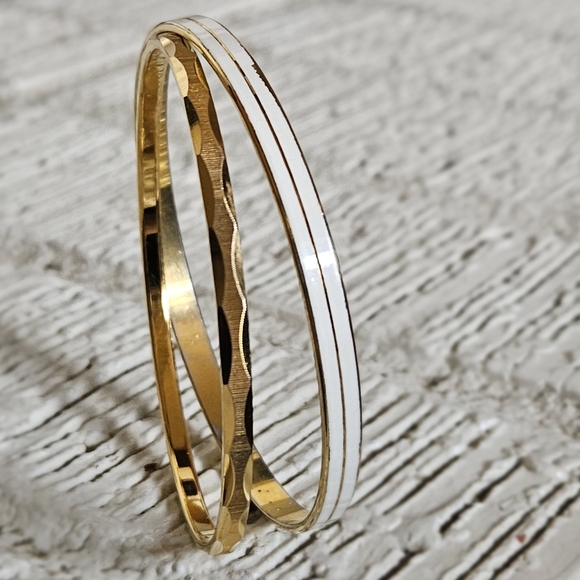 Vintage Monet Bangles - Picture 2 of 5